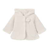 MAYORAL cappotto tinta unita modello con pelliccia e cappuccio Panna per Neonata 2304X PANNA MAYORAL 