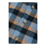 NAME.IT camicia manica lunga fantasia quadri Blu per Neonato 13231484 BLU NAME.IT 