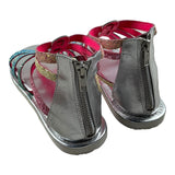 Billieblush Multicolor Glitter Sandals Multicolor For Girls