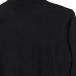 N°21 maglia modello dolcevita tinta unita con logo Nero per Bambina N2100A NERO N°21 