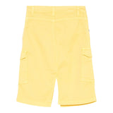 Msgm Gonna In Denim Tinta Unita con Girovita Regolabile per Bambina S5MSJGSK108 GIALLO MSGM 