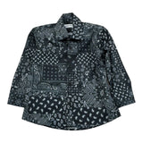 Numbers Camicia tinta unita con Fantasia Nero per Neonato 2462N NERO NUMBERS 