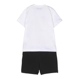 Cesare Paciotti 2 Piece Set T-Shirt-Bermuda Black/White For Newborn