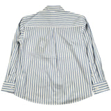 Paolo Pecora Camicia Manica Lunga Tinta Unita Fantasia A Righe per Bambino PP4342 BIANCO PAOLO PECORA 