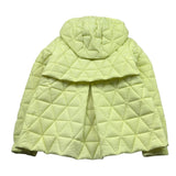 K-Way Giubbino Tinta Unita con Zip E Cappuccio per Bambina K6132LW VERDE K-WAY 