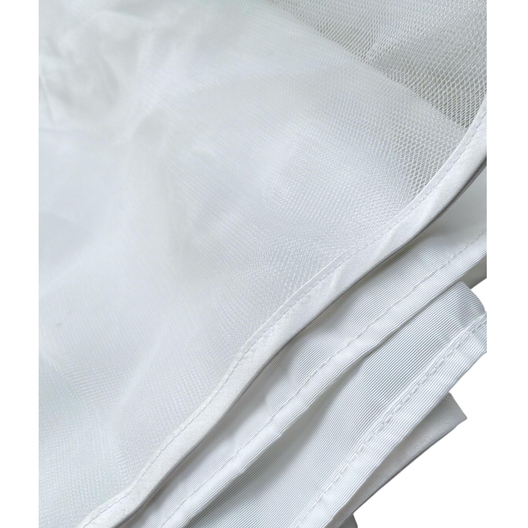 Liu Jo Gonna Tinta Unita con Tulle per Bambina G17189J6649 BIANCO LIU JO 