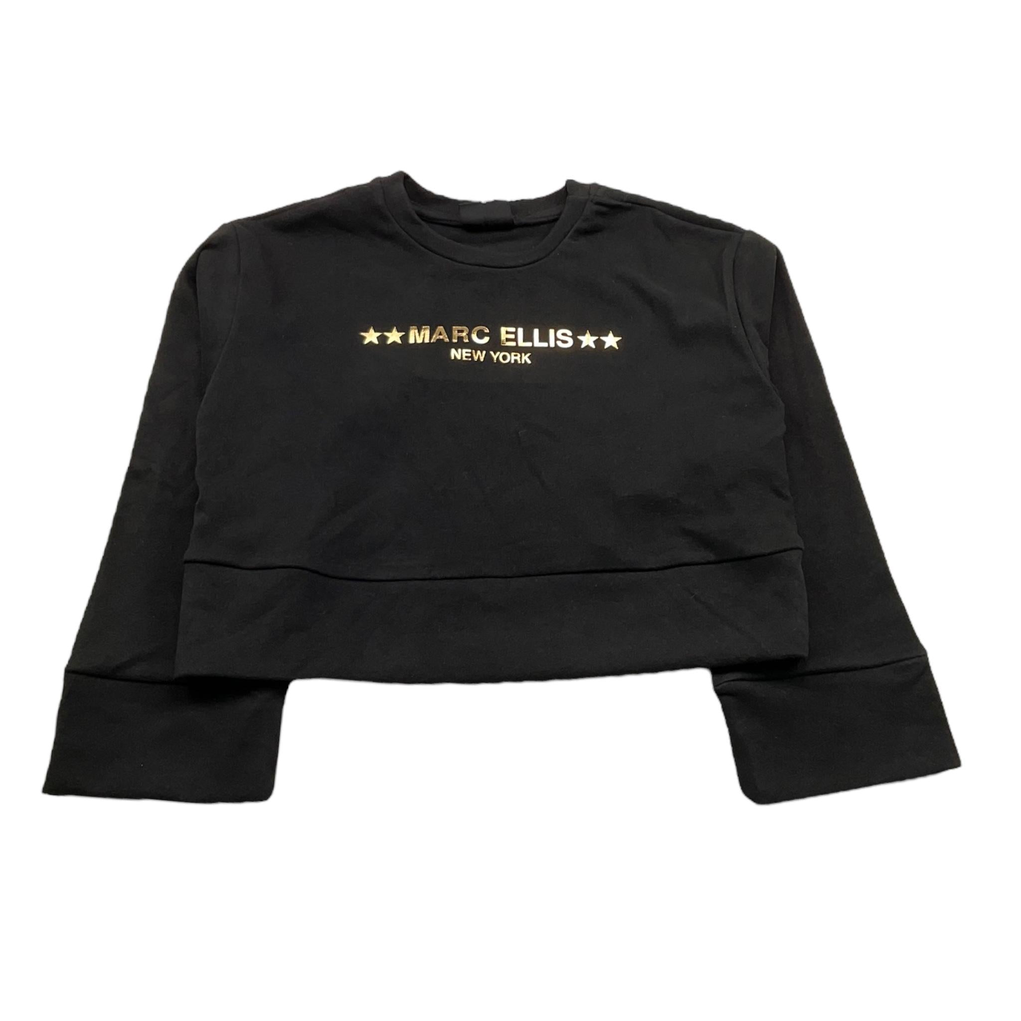 MARC ELLIS felpa chiusa girocollo tinta unita Nero per Bambina JMJST15890 NERO MARC ELLIS 