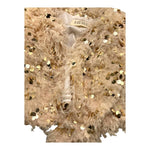 Dou Dou giubbino Tinta Unita con Paillettes per Bambina DQ2A44 ORO DOU DOU 