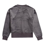 Juicy Couture Felpa Tinta Unita Girocollo con Brillantini per Bambina JBX6496 GRIGIO JUICY COUTURE 