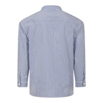 Dondup Camicia Tinta Unita con Fantasia A Righe per Bambino DMCA035X BIANCO/BLU DONDUP 