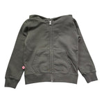Saint Barth Felpa Tinta Unita con Zip E Cappuccio per Bambino 00644L MARRONE SAINT BARTH 