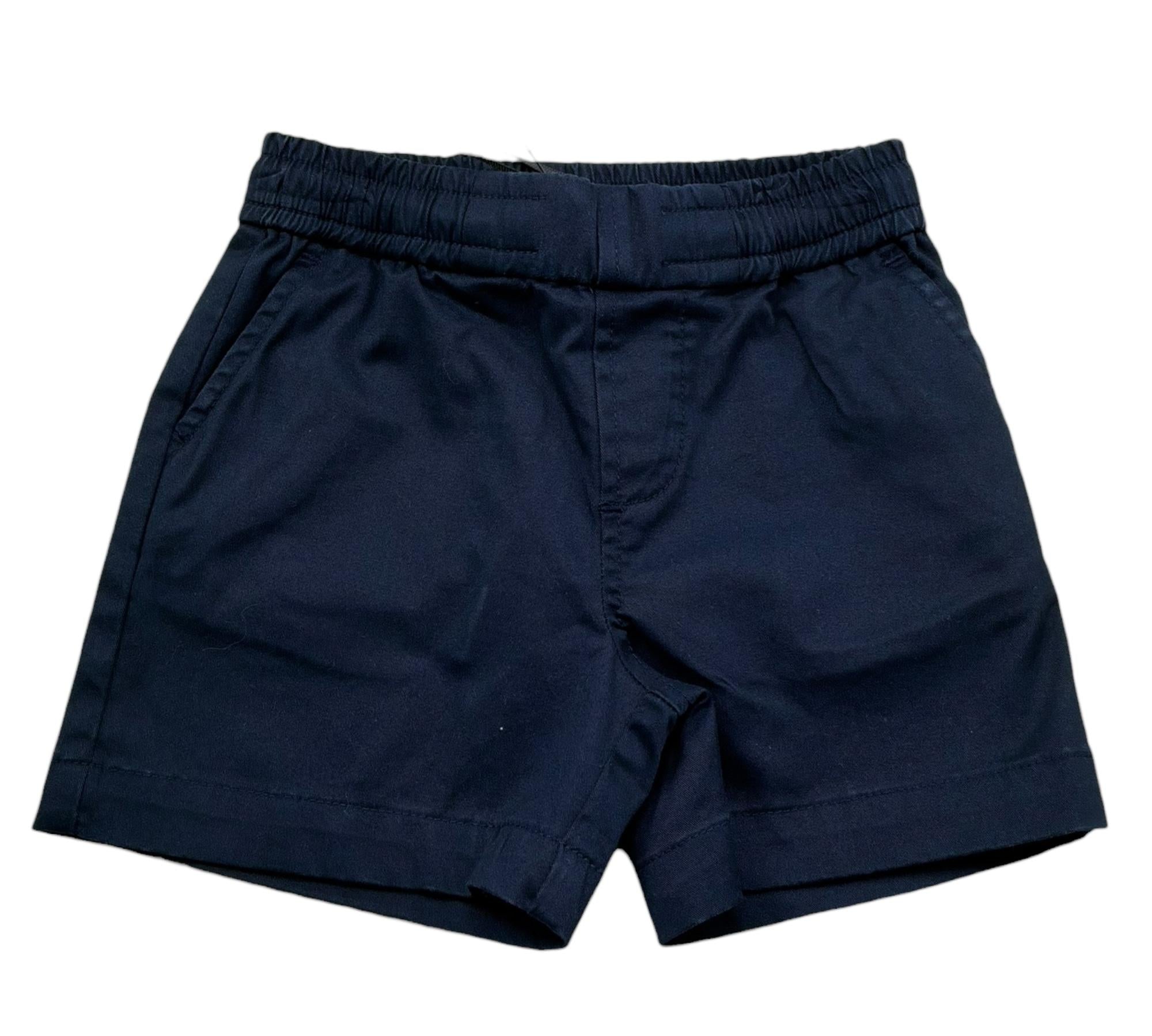 Trussardi Bermuda Tinta Unita con Elastico In Vita per Neonato TIP26146BE BLU TRUSSARDI 