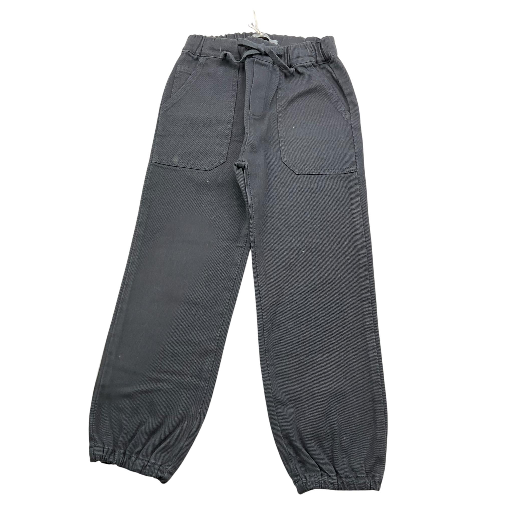 ZHOE & TOBIAH pantalone tinta unita con elastico in vita Grigio per Bambino PJK17 GRIGIO ZHOE & TOBIAH 