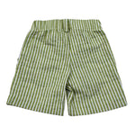 J.O. Milano Bermuda Fantasia A Righe con Elastico In Vita per Neonato 574M1X VERDE J.O. MILANO 