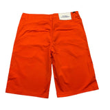 Daniele Alessandrini Bermuda Solid Color With America Pockets Orange For Boys