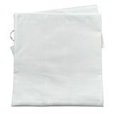 Le Bebe' Coperta Tinta Unita con Stampa per Neonata LBG1942 BIANCO LE BEBE' 