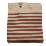 LALALU' coperta fantasia a righe Beige per Bambina COL4N BEIGE LALALU' 