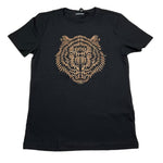 Antony Morato T-Shirt Girocollo Tinta Unita con Stampa Tigre per Bambino MKKS00706 NERO ANTONY MORATO 