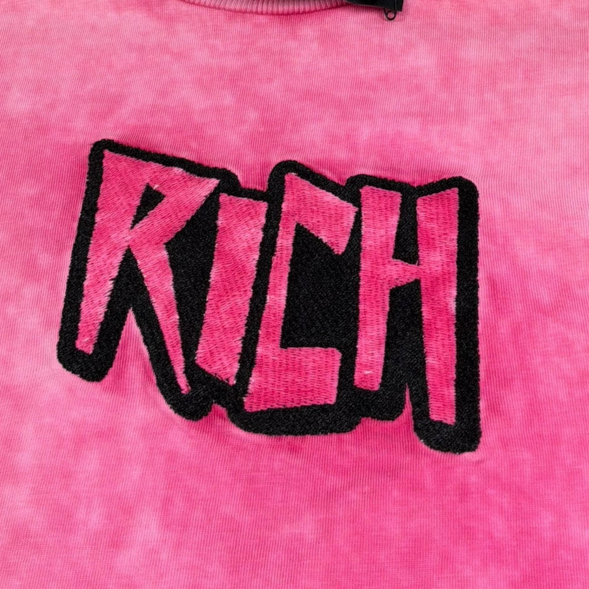 John Richmond T-Shirt Girocollo Tinta Unita con Stampa per Bambina RGP26153TS ROSA JOHN RICHMOND 