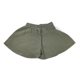 Dixie Short Solid Color With Elastic Waist Green For Girls