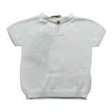 Wedoble T-Shirt Girocollo Tinta Unita per Neonato V2404301D BIANCO WEDOBLE 