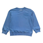 Saint Barth Felpa Tinta Unita Girocollo per Bambino 00775L COBALTO SAINT BARTH 