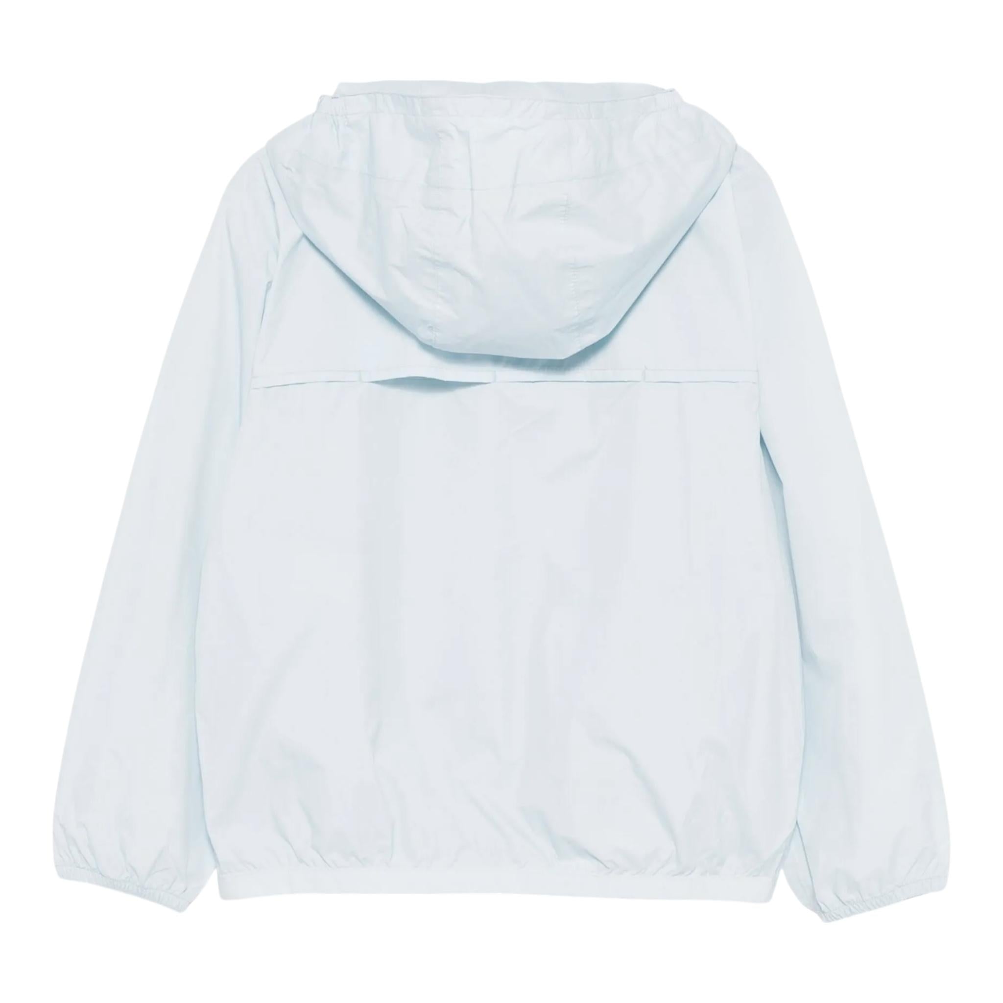 K-Way Giubbino Tinta Unita con Cappuccio per Bambina K61336W BIANCO K-WAY 