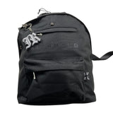 JOHN RICHMOND zaino tinta unita con stampa logo Nero per Bambino RBA25015ZA NERO JOHN RICHMOND 