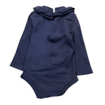 TRUSSARDI bordy tinta unita con stampa Blu per Neonata TIA25161BD BLU TRUSSARDI 