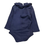 TRUSSARDI bordy tinta unita con stampa Blu per Neonata TIA25161BD BLU TRUSSARDI 