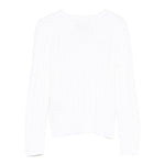 Ralph Lauren Cardigan Tinta Unita con Trecce per Bambina 312543047064 BIANCO RALPH LAUREN 
