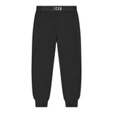 DSQUARED2 completo 2 pezzi felpa-pantalone Nero/bianco per Bambino DQ2653 NERO/BIANCO DSQUARED2 