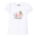 Moschino Abito Mezza Manica Tinta Unita con Stampa per Neonata MDV0CNX BIANCO MOSCHINO 