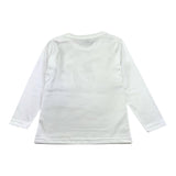EMANUEL PRIS shirt girocollo tinta unita con stampa Bianco per Bambino ETS3131B BIANCO EMANUEL PRIS 