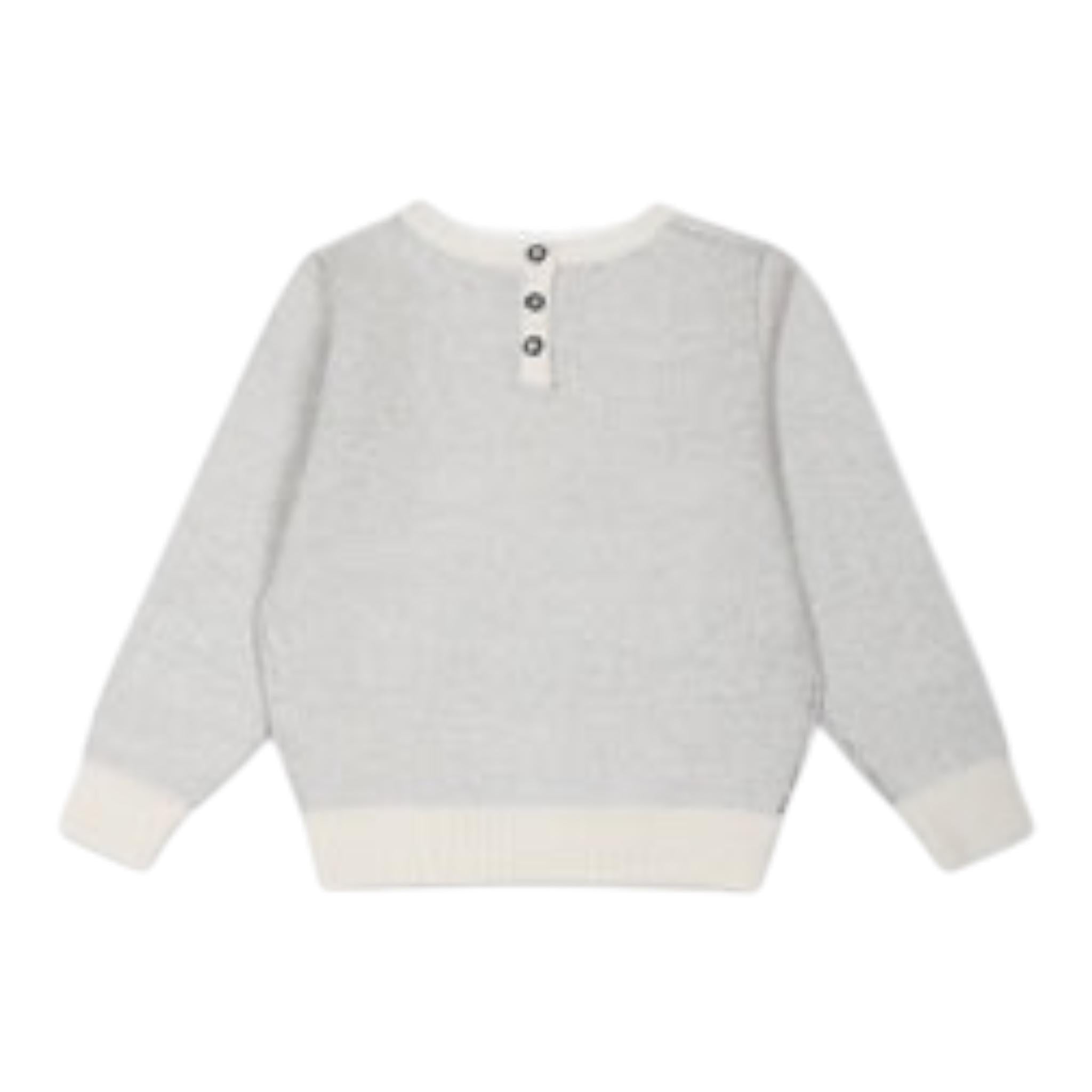 JOHN RICHMOND maglia tinta unita girocollo con stampa Panna per Neonato RIA24068MA PANNA JOHN RICHMOND 