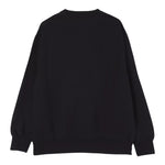 Elisabetta Franchi Felpa Girocollo Tinta Unita con Applicazioni Brillantini per Bambina EFFE149 NERO ELISABETTA FRANCHI 