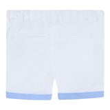 Guess Bermuda Tinta Unita con Elastico In Vita per Neonato I2RD00WEHD0 BIANCO GUESS 