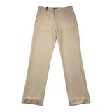 Daniele Alessandrini Plain Trousers With Adjustable Waist Beige For Boys