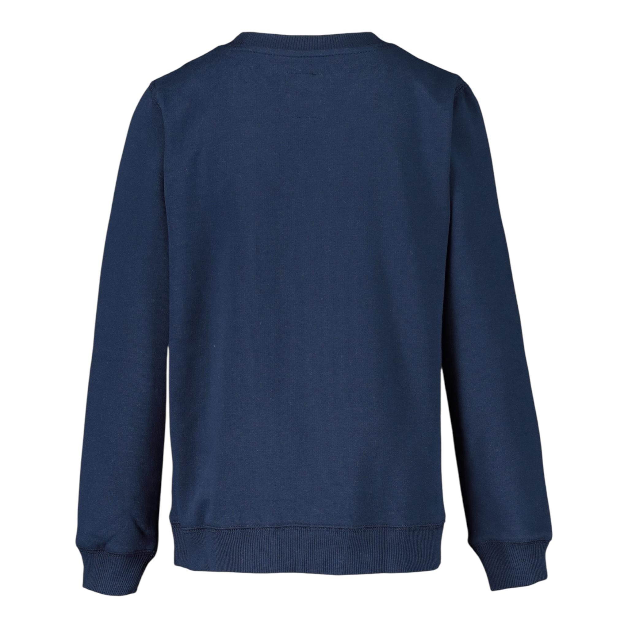 LEVI'S felpa chiusa girocollo tinta unita con stampa logo Blu per Bambino 8E9079X BLU LEVI'S 