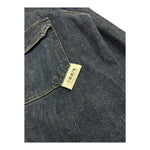 Berna Camicia In Denim Tinta Unita con Bottoni per Bambino 23099 BLU BERNA 