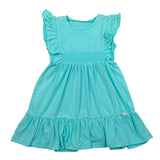 Liu Jo Abito Mezza Manica tinta unita Verde Acqua per Neonata KA4089X VERDE ACQUA LIU JO 