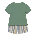 Mayoral Completo 2 Pezzi T-Shirt-Bermuda per Neonato 1217 VERDE MAYORAL 