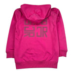 John Richmond Felpa con Zip E Cappuccio Tinta Unita per Bambina RGP26001FEA FUXIA JOHN RICHMOND 