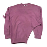 TO be too maglia girocollo tinta unita asimmetrica Lilla per Bambina TFJF24M483 LILLA TO be too 