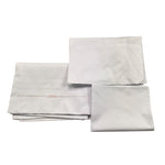 LE BEBE' set 3 pezzi lenzuola tinta unita cn ricami Bianco per Neonata LBG5988 BIANCO LE BEBE' 