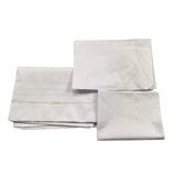 LE BEBE' set 3 pezzi lenzuola tinta unita cn ricami Bianco per Neonata LBG5988 BIANCO LE BEBE' 