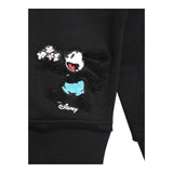 GIVENCHY felpa chiusa con cappuccio tinta unita con topolino Nero per Bambino H15353 NERO GIVENCHY 