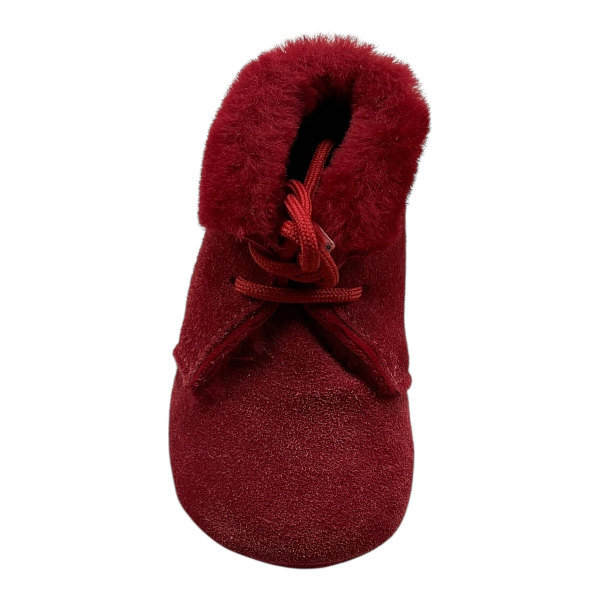 DONATINA stivale tinta unita con lacci Rosso per Neonata NOCHKA ROSSO DONATINA 