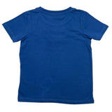 Name.It T-Shirt Crew Neck Solid Color With Blue Print For Boys