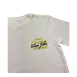 Dan John T-Shirt Girocollo Tinta Unita con Stampa per Bambino TSD5107J BIANCO DAN JOHN 